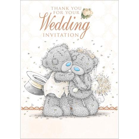 Wedding Invitation Acceptance Me to You Bear Card £1.49